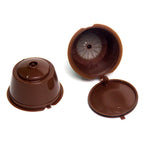 Fit For Dolce Gusto Coffee Filter Cup Reusable Capsule Filters With Spoon Brush