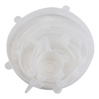 Food Grade Silicone Preservation Cover Reusable Airtight Universal Dish Stretch Round