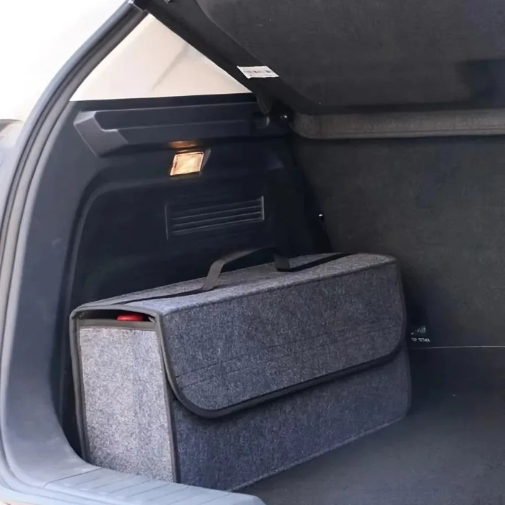 Felt Car Trunk Storage Bag
