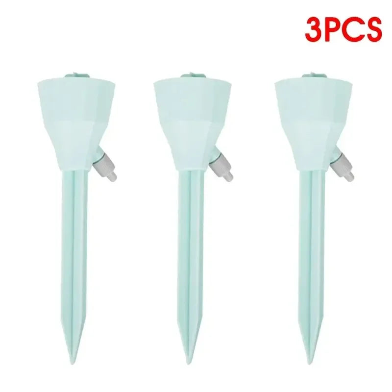 Adjustable Bottle Watering Spikes — 3-Pack