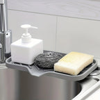 Silicone Draining Soap and Sponge Tray