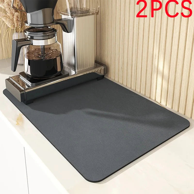 Coffee & Dish Drying Mat — Choice of Size
