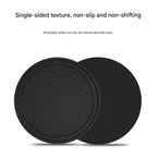 Car Cup Holder Anti-Slip Silicone Insert Coaster Mat Universal Car Accessories Black Fit