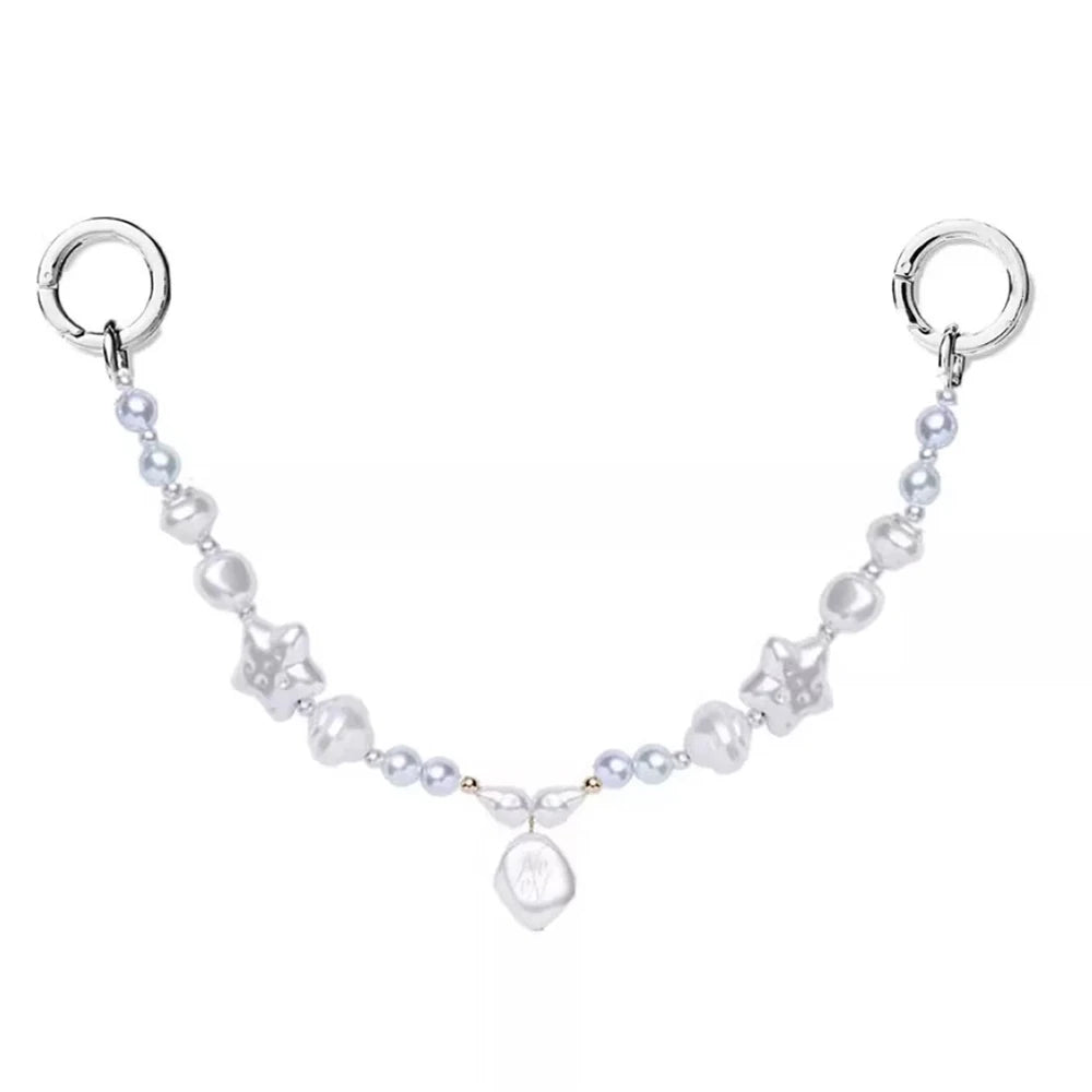 Multiple Chains DIY Mobile Phone Accessories Hook Sticker Phone Charm Lanyard Pendant for IPhone for Galaxy