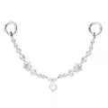 Multiple Chains DIY Mobile Phone Accessories Hook Sticker Phone Charm Lanyard Pendant for IPhone for Galaxy