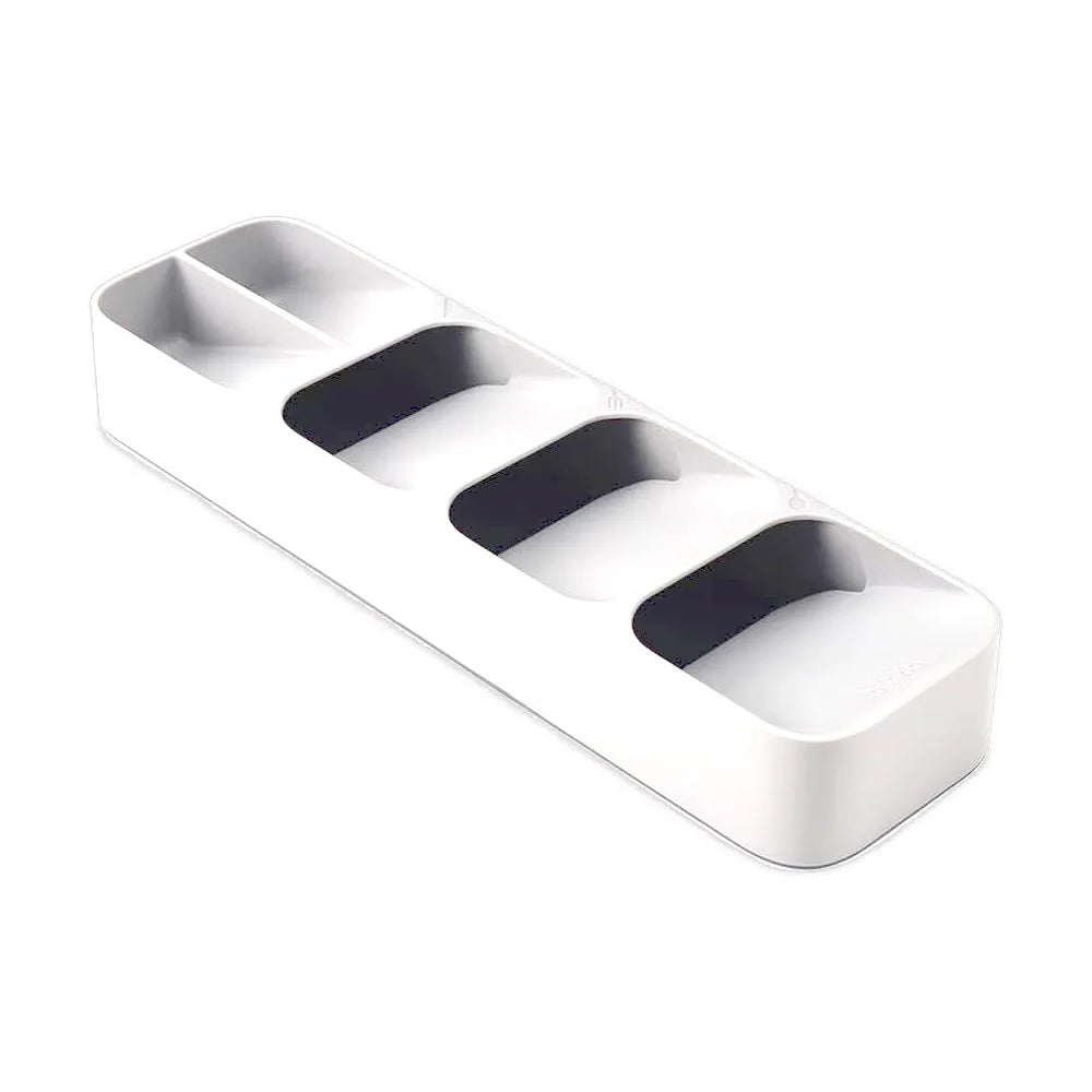 Cutlery Organizer Knife Storage Tray Spoon Space Saving Rack Compartment Kitchen Drawer