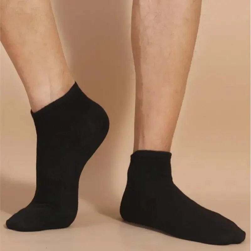 Low-Cut Socks — Black, White or Mixed Pack