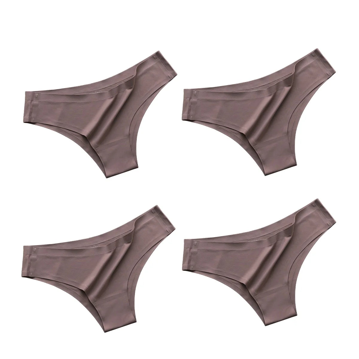 Women's Low-Rise Seamless Briefs — 4-Pack