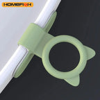 Cute multifunction Silicone Self Adhesive Handle for Toilet Seat Cabinet Drawer