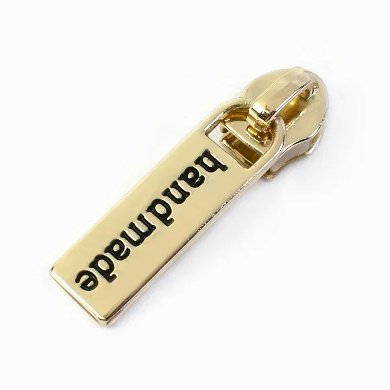 5# Zipper Sliders for Nylon Zippers Tape Bag Zips Pull Head Sewing Luggage Repair DIY