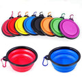 11.8 fl oz Collapsible Dog Pet Folding Silicone Bowl Outdoor Travel Portable Puppy Food