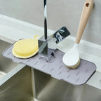 Silicone Faucet Splash-Catcher Mat