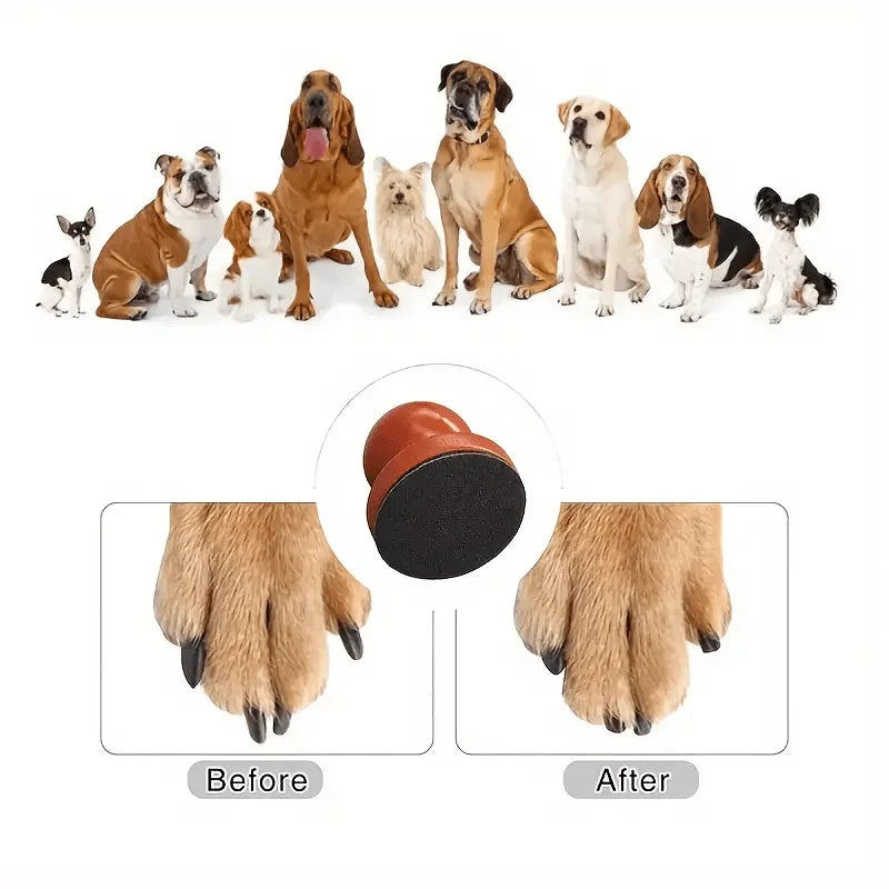 Dog Nail File Manual Wooden Pet Grooming Dogs Scratching Board Grinding Claw Pet Care