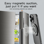 Double Sided Phone Stand Magnetic Phone Ring Holder Kickstand Magnet Grip for MagSafe iPhone 16 15 14 13 12