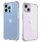 Shockproof Clear Phone Case For iPhone 15 14 11 13 12 Pro Max 7 8 Plus X XR XS Soft Silicone Protection