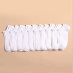 Low-Cut Socks — Black, White or Mixed Pack