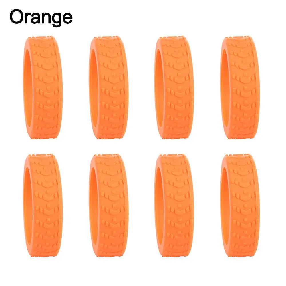 Travel Luggage Caster Shoes Silicone Suitcase Wheels Protection Cover Reduce Noise