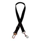 Adjustable Dog Car Seat Belt Harness for Dogs Nylon Reflective Cushioning Elasticity