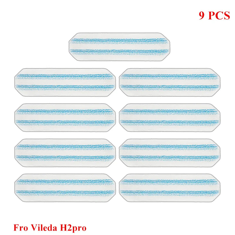Replacement Rags Fit For Vileda H2prO Flat Mop System