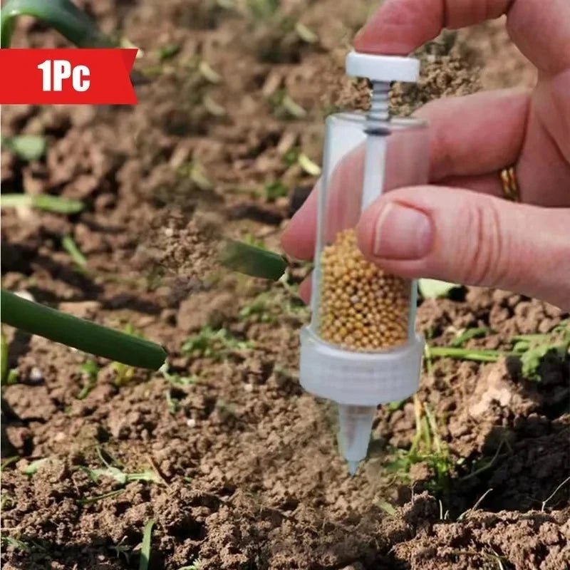 Handheld Seed Dispenser for Garden Planting