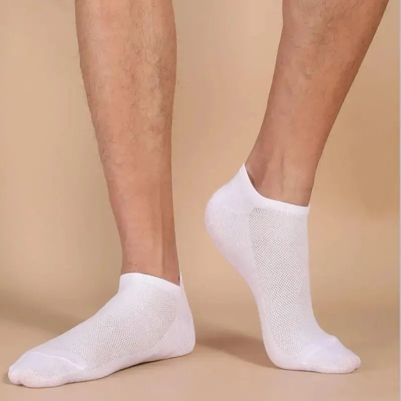 Low-Cut Socks — Black, White or Mixed Pack