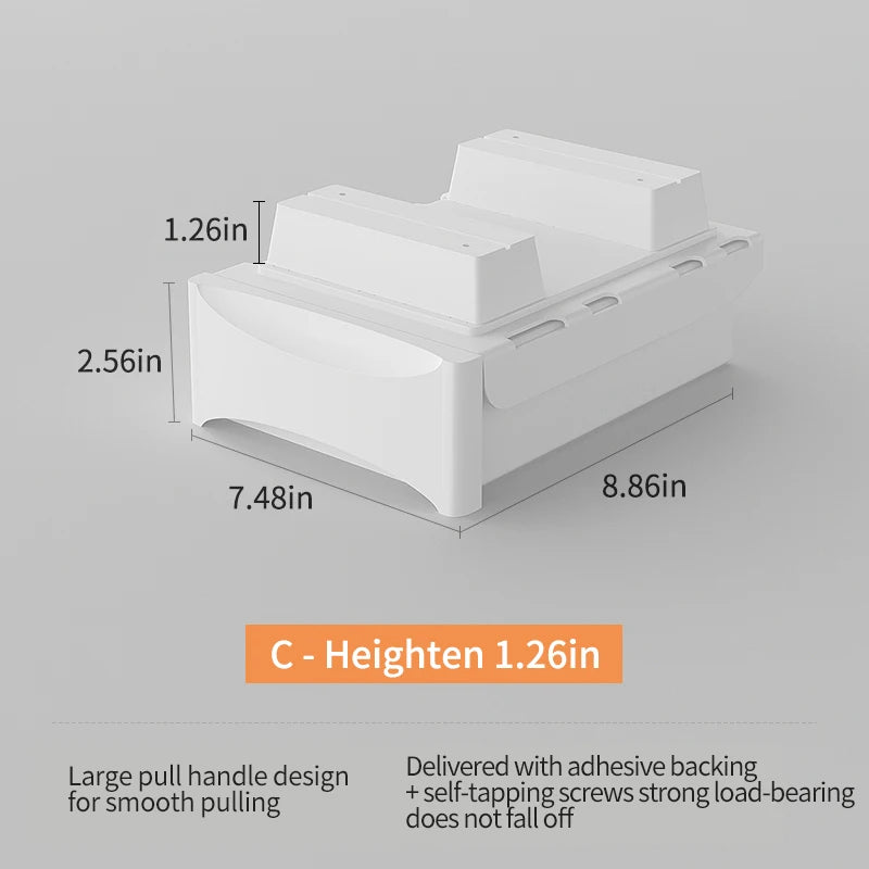 Small Under Desk Storage Cabinet with Mobile Pedestal