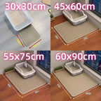 Cat Litter Mat 2-Layer Design Premium Sand Trapping Technology Waterproof Base Non-Slip