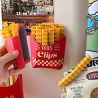 French Fry Shaped Sealing Clip - For Snack Food Clips, Plastic Bag Seasoning Strips
