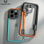 Shockproof Soft Silicone Frame Phone Case for iPhone 18 17 Pro Max 13 14 15 16 NoBack Heat Dissipation
