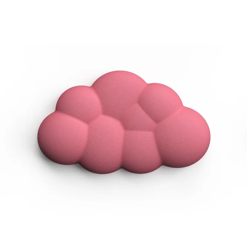 Mouse pad with wrist rest keyboard cloud anti-slip memory foam desktop office gamer