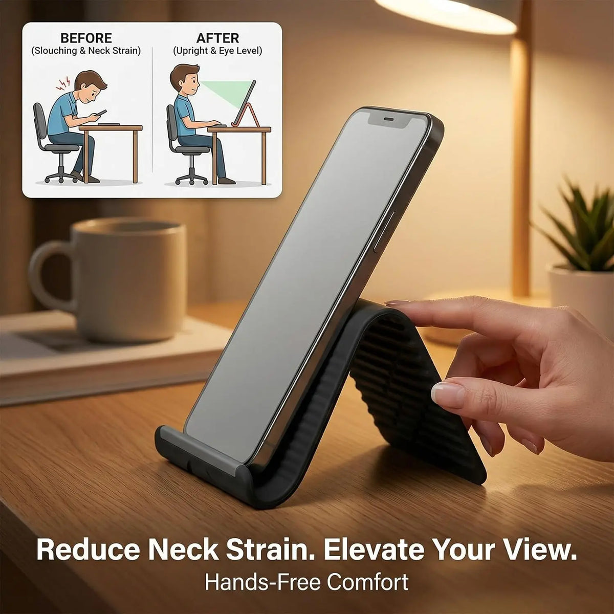 Foldable Adjustable Phone & Tablet Stand