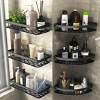 Bathroom Shelf Kitchen Storage Organizer Aluminum Alloy Shampoo Rack Shower Shelf Bathroom Accessories No