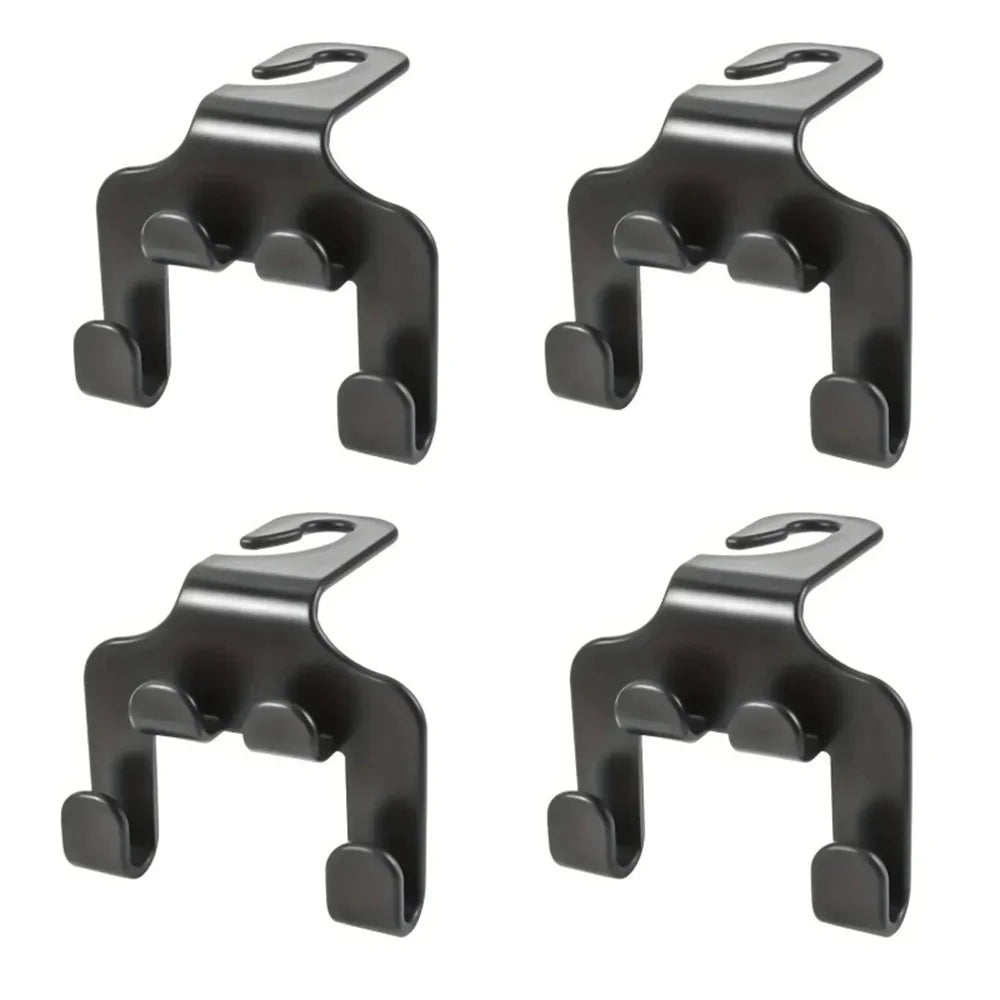 Car Headrest Hooks with Phone Holder
