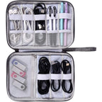 Electronics Organizer Bag Waterproof Carrying Pouch Travel Bag Universal Cable Storage