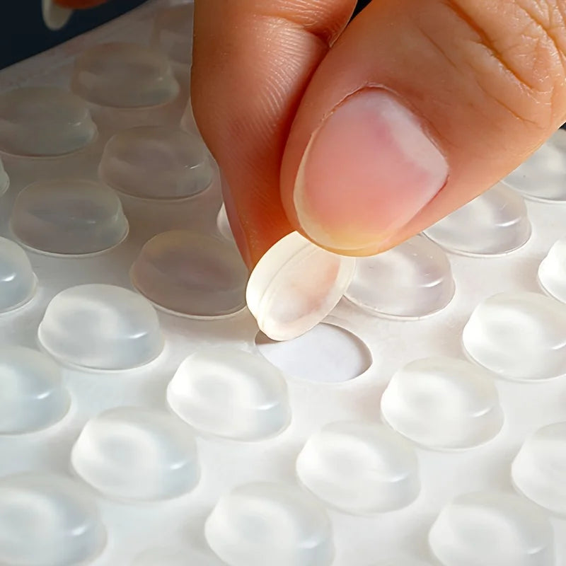 Soft Silicone Rubber Anti Slip Bumpers Feet Pads Damper Buffer Cabinet Furniture Drawer
