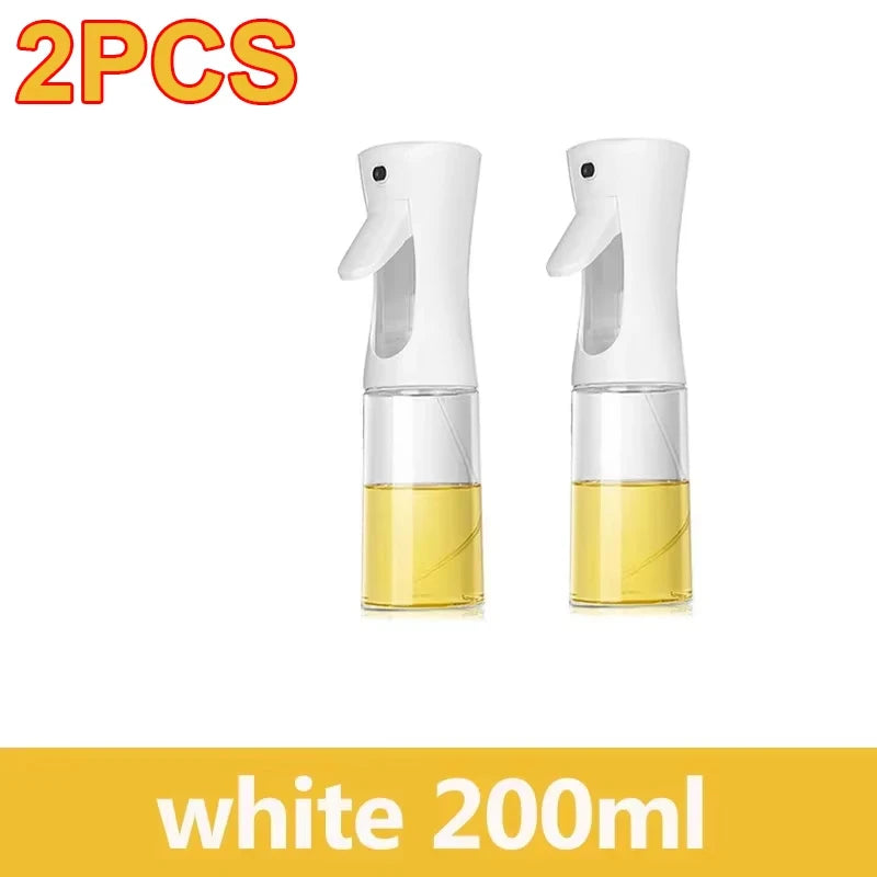 6.8 / 10.1 / 16.9 fl oz Oil Spray Plastic Household Kitchen Oil Bottle Or Oil Brush