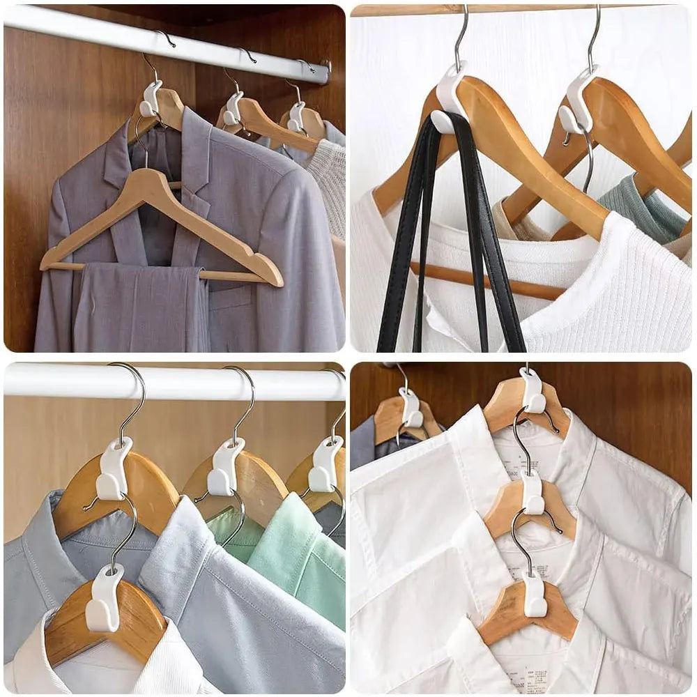 Cascading Hanger Connector Hooks — 10-Pack