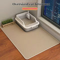 Cat Litter Mat 2-Layer Design Premium Sand Trapping Technology Waterproof Base Non-Slip
