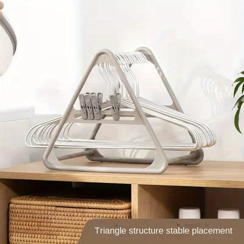 Multi-functional Organizer for Home Hangers，Hanger Storage Racks, Clothes Clips Shelf