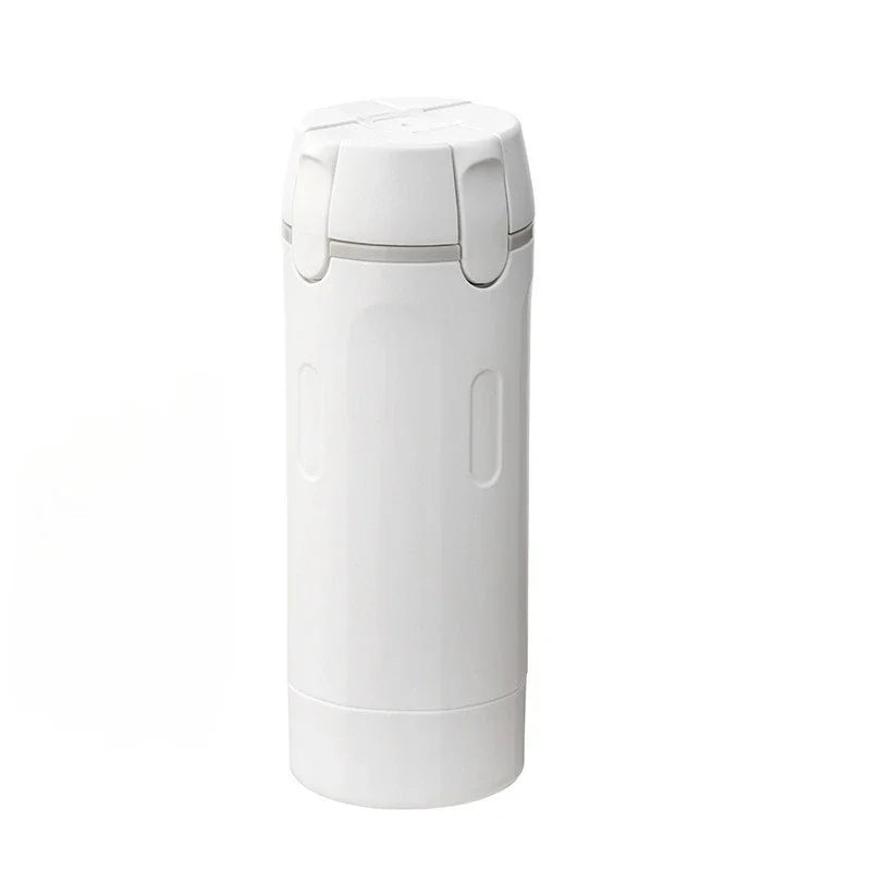 4-in-1 Emulsion Dispenser Bottle, Travel Minimalist with Labels, Toiletry Container