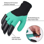 Horticultural Gloves with Claws Digging Garden Vegetable Flower Planting Stab Resistant