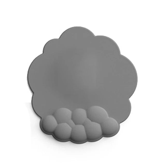 Mouse pad with wrist rest keyboard cloud anti-slip memory foam desktop office gamer