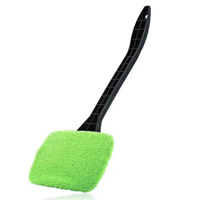 Extendable Car Windshield Cleaner with Washable Microfiber Pads