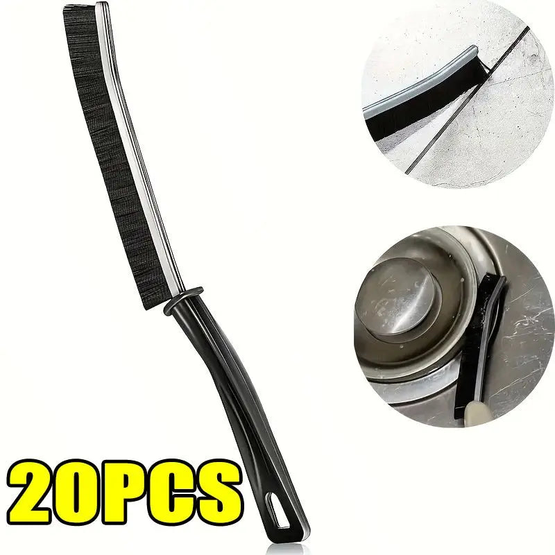 Hard-Bristle Grout Gap Cleaning Brush Set