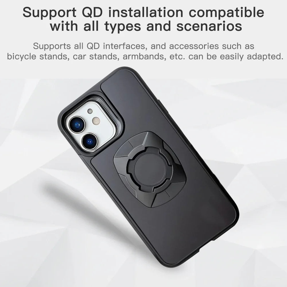 Twsit Lock Phone Case Holder MotorCycle Bicycle iPhone case Quick Lock Fit for Quad System Phone Mount/Holder