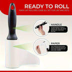 Reusable Lint Roller for Pet Hair - Sticky Adhesive Dust Remover for Furniture Clothes