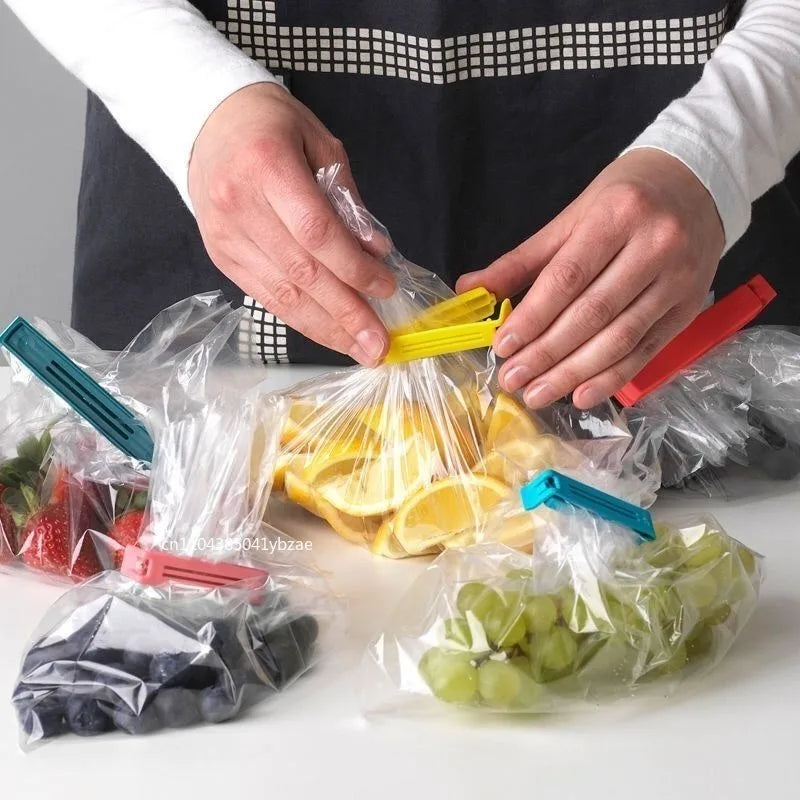 Reusable Bag Sealing Clips — Choice of Pack Size