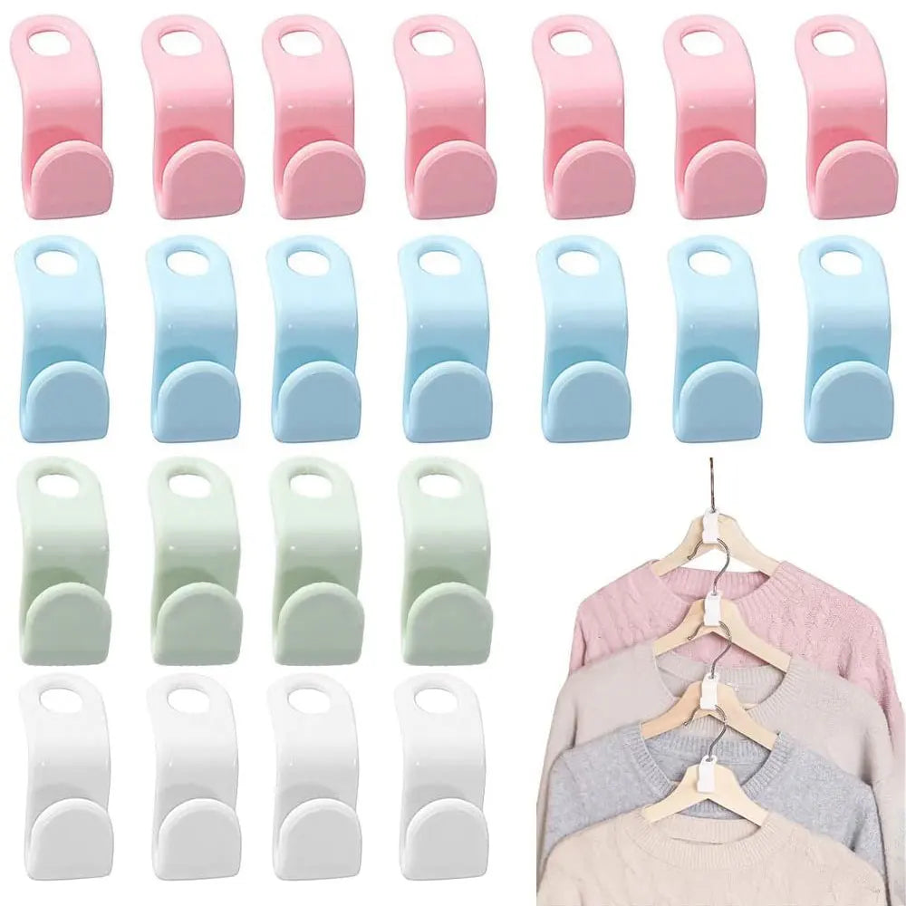 Cascading Hanger Connector Hooks — 10-Pack