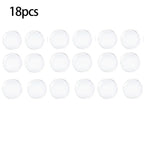 Door Knob Wall Shield Clear Soft Rubber Stopper Handle Bumper Mute Stickers Protector