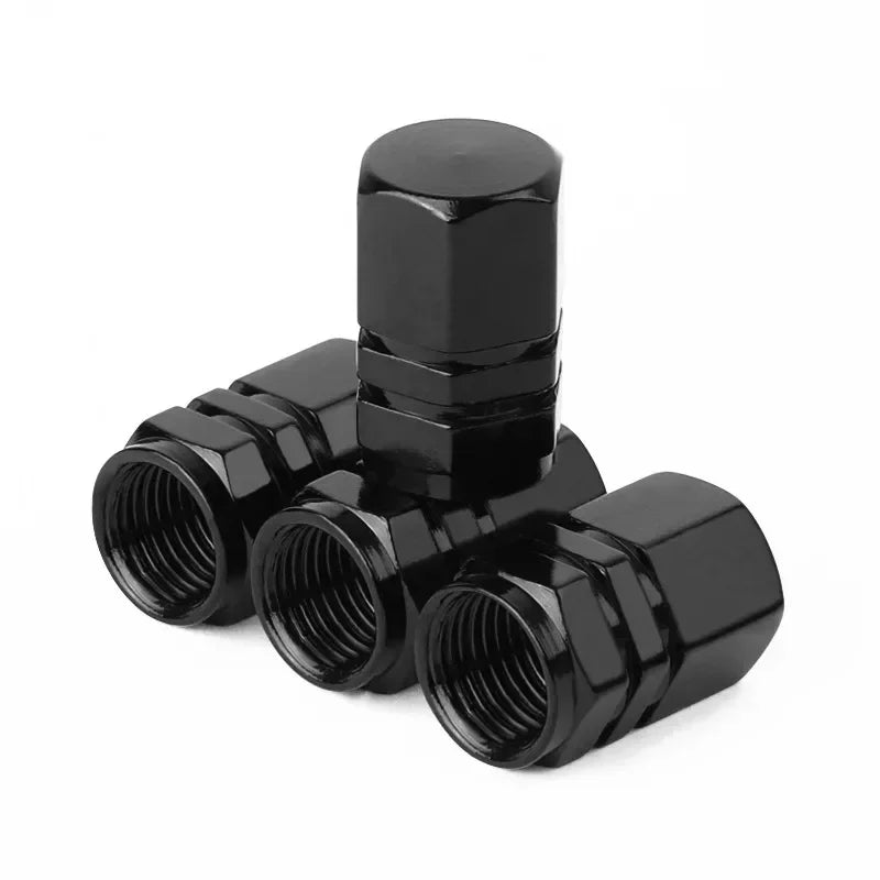 Tire Valve Stem Caps Decorative Tires Accessories Aluminum Alloy Nipple Wheel
